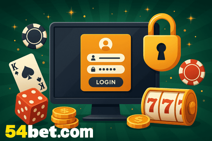 Figura 2 do login da 54BET